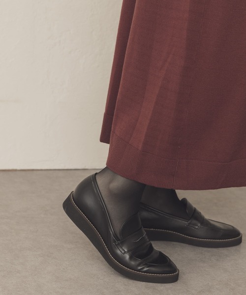 RODE SKO（ロデスコ）の「『MADE IN JAPAN』3センチ軽量ソールローファー（ローファー・レディース・ブラック/ブラウン・36/37/38）」の9枚目の写真