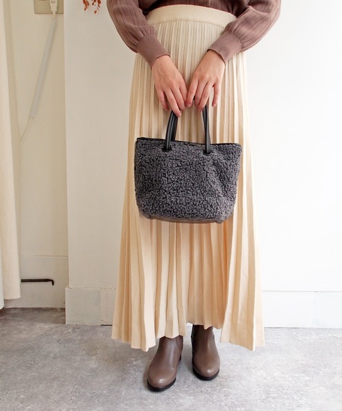 あしながおじさん（アシナガオジサン）の「ストレッチプレーンブーツ　-2410101（ブーツ・レディース・グレー/ブラック・24.5cm/23.0cm/24.0cm/22.5cm/23.5cm）」の4枚目の写真