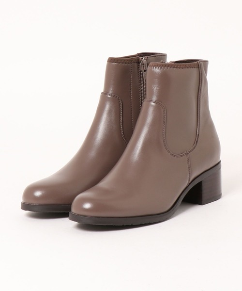 あしながおじさん（アシナガオジサン）の「ストレッチプレーンブーツ　-2410101（ブーツ・レディース・グレー/ブラック・24.5cm/23.0cm/24.0cm/22.5cm/23.5cm）」の20枚目の写真