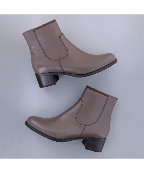 あしながおじさん（アシナガオジサン）の「ストレッチプレーンブーツ　-2410101（ブーツ・レディース・グレー/ブラック・24.5cm/23.0cm/24.0cm/22.5cm/23.5cm）」の19枚目の写真