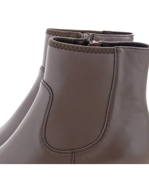 あしながおじさん（アシナガオジサン）の「ストレッチプレーンブーツ　-2410101（ブーツ・レディース・グレー/ブラック・24.5cm/23.0cm/24.0cm/22.5cm/23.5cm）」の22枚目の写真