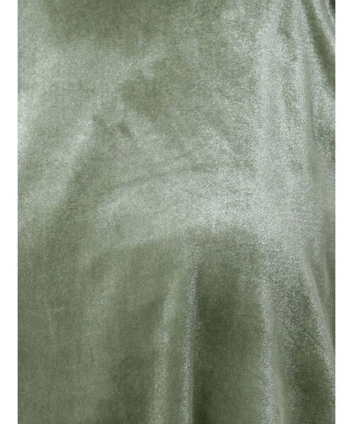 ELENDEEK（エレンディーク）の「ベロアハイネックカットソー（Tシャツ/カットソー・レディース・ライトブルー/ライトグリーン/ブラウン・FREE）」の21枚目の写真