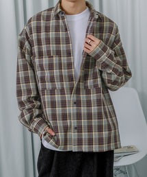 【Adoon plain】チェックシャツ