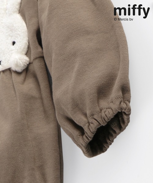 Miffy（ ミッフィー）の「【miffy/ミッフィー】衿つき長袖カバーオール（ロンパース・キッズ・ピンク/ブラウン・80/70）」の20枚目の写真