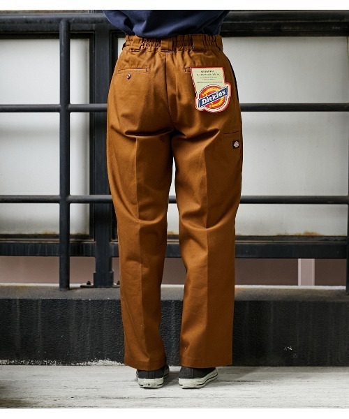RODEO CROWNS WIDE BOWL(ロデオクラウンズワイドボウル)の「DICKIES Double Knee Work パンツ(チノパンツ・レディース・パープル/グリーン/ブラウン/ベージュ・MEDIUM/SMALL)」の12枚目の写真