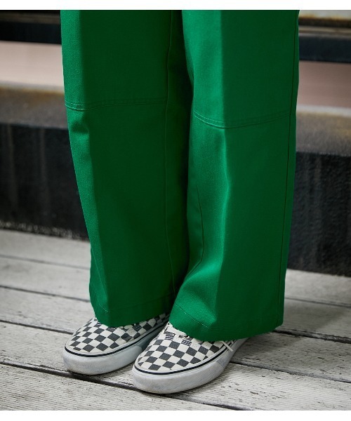 RODEO CROWNS WIDE BOWL(ロデオクラウンズワイドボウル)の「DICKIES Double Knee Work パンツ(チノパンツ・レディース・パープル/グリーン/ブラウン/ベージュ・MEDIUM/SMALL)」の20枚目の写真