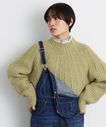 AMERICAN HOLIC | 編違いラグランニットプルオーバー(ニット/セーター)