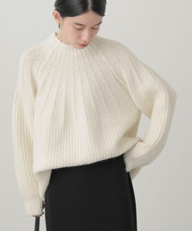 AMERICAN HOLIC | 編違いラグランニットプルオーバー(ニット/セーター)