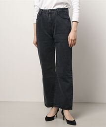 デニムパンツ ワイドレッグ モップパンツ