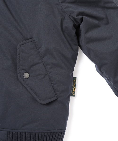 BEAMS LIGHTS Women's（ビームスライツ ウィメンズ）の「YOSOOU / MA-1（ブルゾン・レディース・ブラック/ネイビー・36/38）」の9枚目の写真