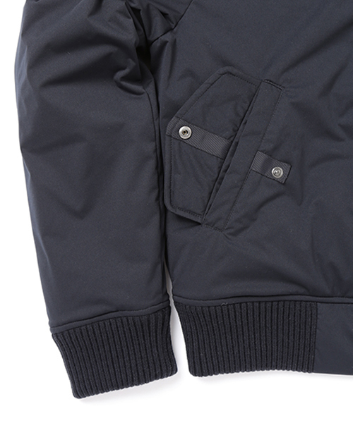 BEAMS LIGHTS Women's（ビームスライツ ウィメンズ）の「YOSOOU / MA-1（ブルゾン・レディース・ブラック/ネイビー・36/38）」の10枚目の写真