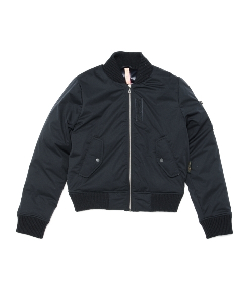 BEAMS LIGHTS Women's（ビームスライツ ウィメンズ）の「YOSOOU / MA-1（ブルゾン・レディース・ブラック/ネイビー・36/38）」の4枚目の写真