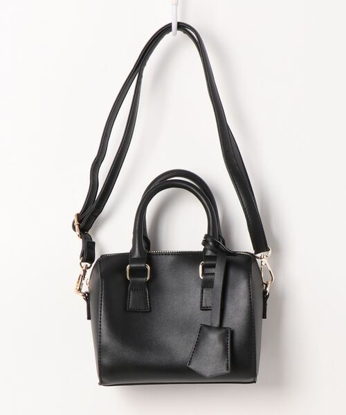 INGNI（イング）の「ミニボストンBAG（トートバッグ・レディース・チェック/その他26/ブラック/ブラウン・ONE SIZE）」の2枚目の写真