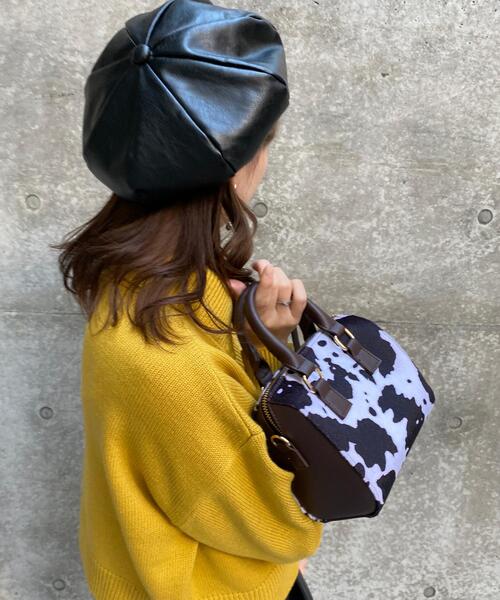 INGNI（イング）の「ミニボストンBAG（トートバッグ・レディース・チェック/その他26/ブラック/ブラウン・ONE SIZE）」の11枚目の写真