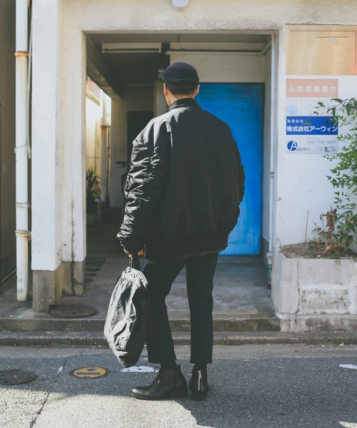 Alpha Industries(アルファインダストリーズ)の「ALPHA アルファ TA0426 MA-1 NATUS NEO フライトジャケット(MA-1・メンズ・ブラック/マルーン/ライトグレー・M/L/XL/S)」の9枚目の写真
