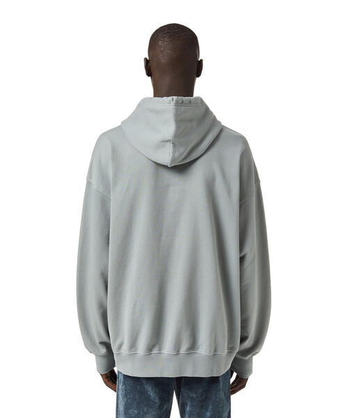 DIESEL(ディーゼル)の「メンズ パーカー グラフィック(パーカー・メンズ・ホワイト/グレー・SMALL/MEDIUM/X-SMALL/X-LARGE/LARGE/XX-LARGE)」の17枚目の写真