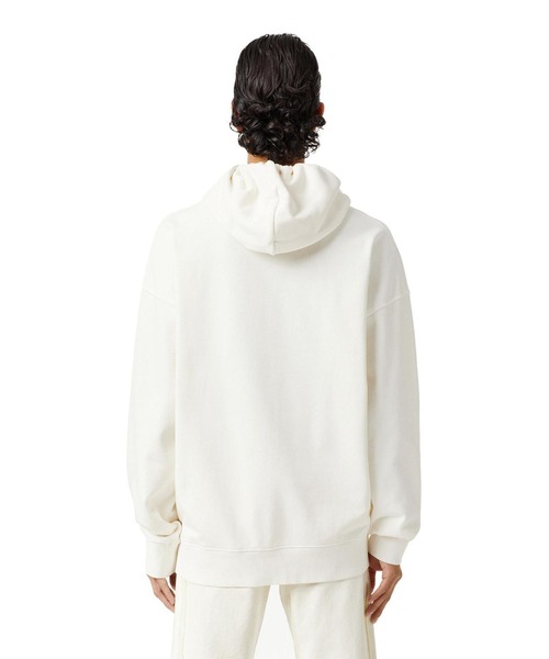 DIESEL(ディーゼル)の「メンズ パーカー グラフィック(パーカー・メンズ・ホワイト/グレー・SMALL/MEDIUM/X-SMALL/X-LARGE/LARGE/XX-LARGE)」の5枚目の写真