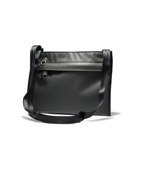 JAM HOME MADE(ジャムホームメイド)の「日本製 エシカル レザー サコッシュ ショルダーバッグ ブランド オリジナル メンズ(ショルダーバッグ・メンズ・ブラック・ONE SIZE)」の17枚目の写真