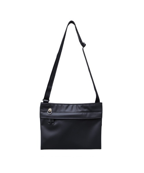 JAM HOME MADE(ジャムホームメイド)の「日本製 エシカル レザー サコッシュ ショルダーバッグ ブランド オリジナル メンズ(ショルダーバッグ・メンズ・ブラック・ONE SIZE)」の20枚目の写真