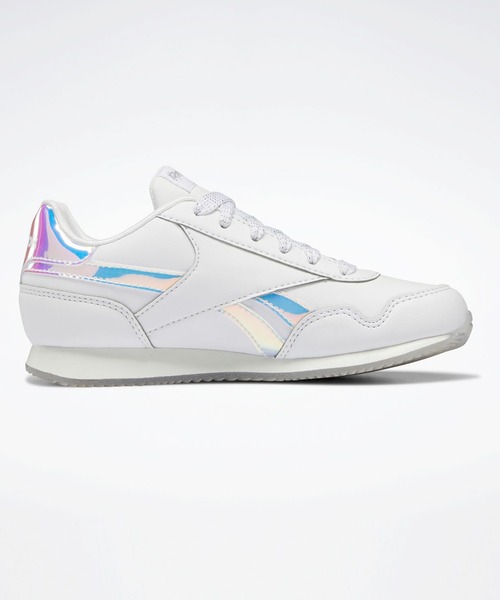 Reebok(リーボック)の「ロイヤル / ROYAL CLJOG 3.0 (スニーカー・キッズ・ホワイト・22.5cm/23.5cm/24.5cm/17.0cm/18.0cm/19.0cm/20.0cm/21.0cm/22.0cm/23.0cm/24.0cm/25.0cm/20.5cm/17.5cm/18.5cm/19.5cm/21.5cm)」の5枚目の写真