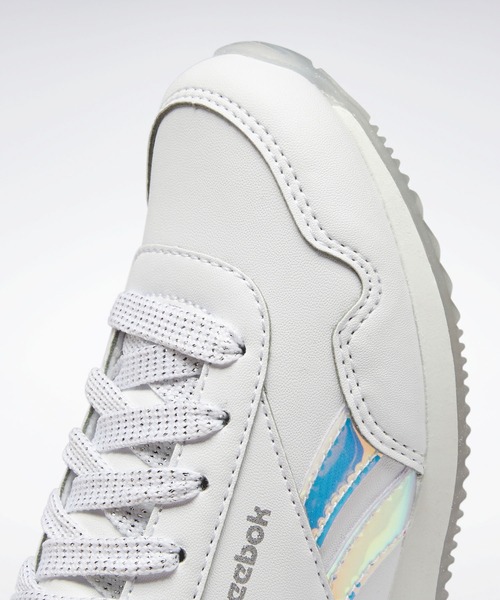 Reebok(リーボック)の「ロイヤル / ROYAL CLJOG 3.0 (スニーカー・キッズ・ホワイト・22.5cm/23.5cm/24.5cm/17.0cm/18.0cm/19.0cm/20.0cm/21.0cm/22.0cm/23.0cm/24.0cm/25.0cm/20.5cm/17.5cm/18.5cm/19.5cm/21.5cm)」の6枚目の写真