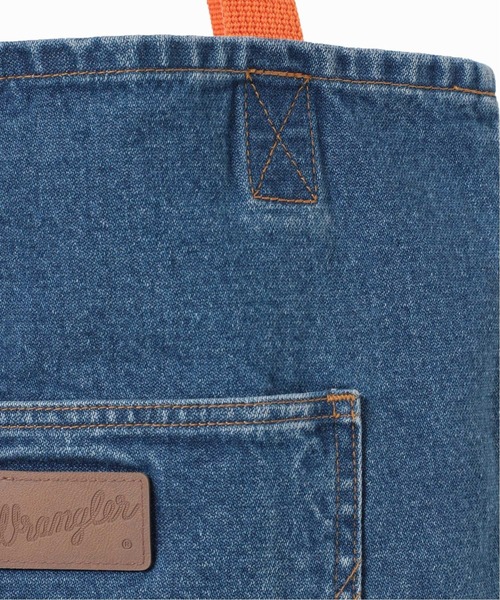 Wrangler(ラングラー)の「【Wrangler / ラングラー】TOTE BAG / トートバッグ(トートバッグ・メンズ・ライトインディゴブルー/キナリ/ワンウォッシュ・FREE)」の13枚目の写真
