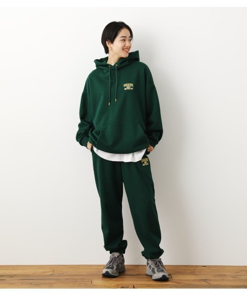 RODEO CROWNS WIDE BOWL(ロデオクラウンズワイドボウル)の「SHARE EASY スウェットパンツ(スウェットパンツ・レディース・ネイビー/ダークグリーン/ホワイト/グレー×ホワイト・LARGE/MEDIUM)」の17枚目の写真