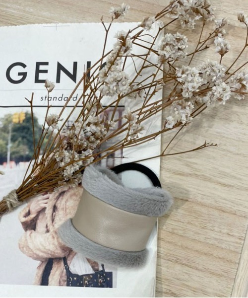 ボアレザーヘアゴム（ヘアゴム）｜PairPair（ペアペア）のファッション