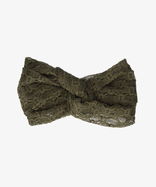 kaorinomori（カオリノモリ）の「カオリノモリ　ウイレヘアバンド（ヘアバンド・レディース・ホワイト/イエロー/カーキ・FREE）」の10枚目の写真