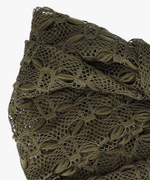 kaorinomori（カオリノモリ）の「カオリノモリ　ウイレヘアバンド（ヘアバンド・レディース・ホワイト/イエロー/カーキ・FREE）」の12枚目の写真