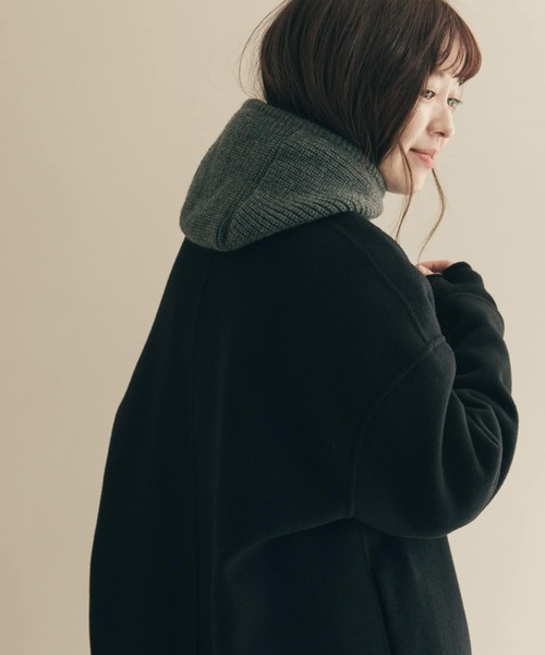 SMELLY(スメリー)の「ニットバラクラバ(ニットキャップ/ビーニー・レディース・ベージュ/グレー・-)」の22枚目の写真