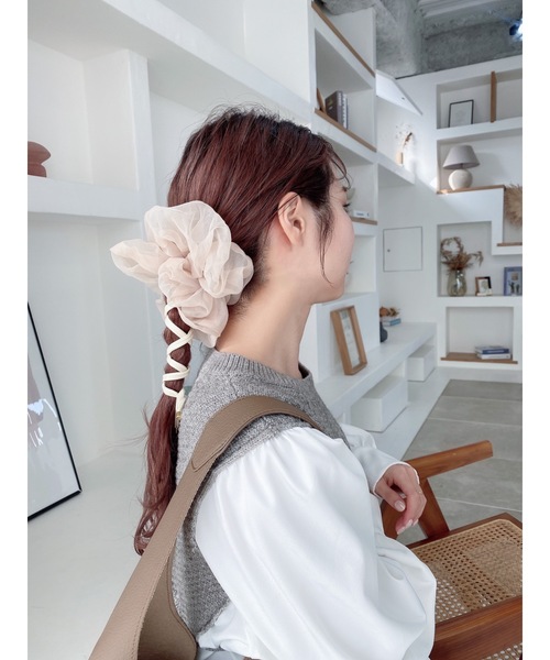 JUMELLE（ジュメロ）の「ドッキングニット（シャツ/ブラウス・レディース・グレー・FREE）」の19枚目の写真