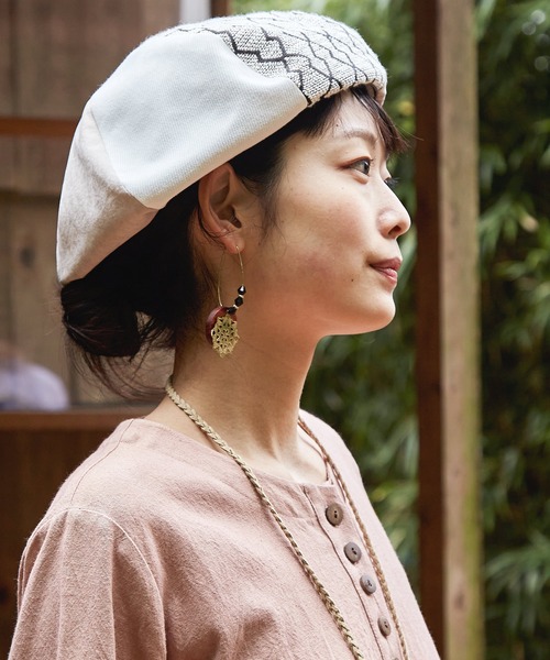 チャイハネ（チャイハネ）の「【チャイハネ】タラセア風フープピアス（ピアス（両耳用）・レディース・その他1/その他2/その他3/その他4・FREE）」の9枚目の写真