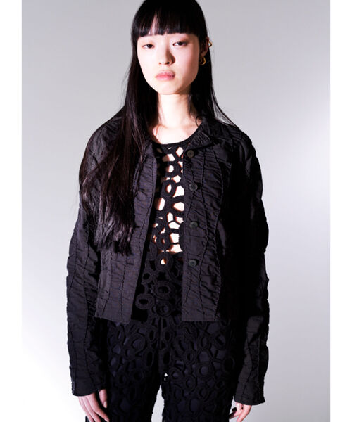 Ray BEAMS（レイビームス）の「Ray BEAMS / サークル ベスト（ベスト・レディース・オレンジ/ブラック・ONE SIZE）」の6枚目の写真