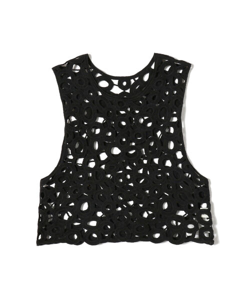 Ray BEAMS（レイビームス）の「Ray BEAMS / サークル ベスト（ベスト・レディース・オレンジ/ブラック・ONE SIZE）」の11枚目の写真