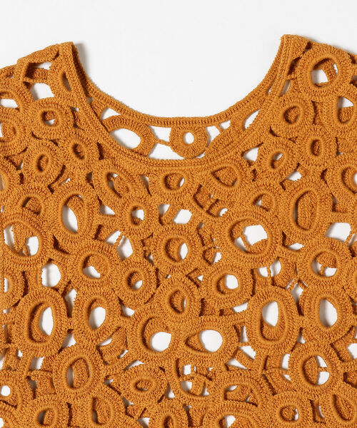 Ray BEAMS（レイビームス）の「Ray BEAMS / サークル ベスト（ベスト・レディース・オレンジ/ブラック・ONE SIZE）」の15枚目の写真