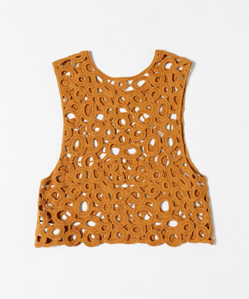 Ray BEAMS（レイビームス）の「Ray BEAMS / サークル ベスト（ベスト・レディース・オレンジ/ブラック・ONE SIZE）」の19枚目の写真