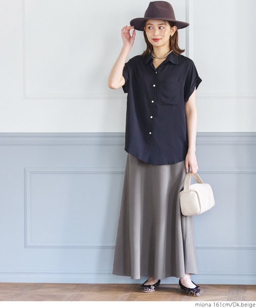 coca（coca）（コカ）の「＼新色登場／エンボスAラインスカート