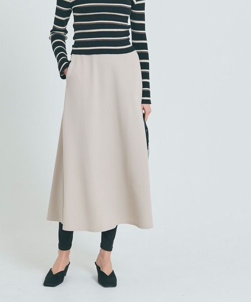 coca(coca)(コカ)の「【WEB限定セール】\新色登場/エンボスAラインスカート(スカート・レディース・ブラック/ワインレッド/ダークベージュ/ライトグレー・ONE SIZE)」の22枚目の写真