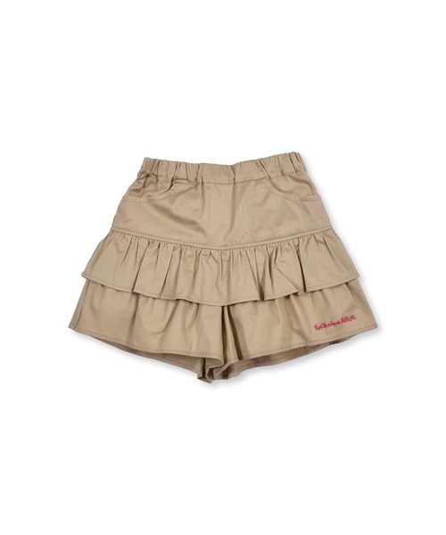 Noeil aime BeBe(ノイユエイムベベ)の「Noeil aime BeBe/ギャザー 切り替え ショートパンツ (90~130cm)(その他パンツ・キッズ・パープル/ベージュ・120/90/130/100/110)」の1枚目の写真