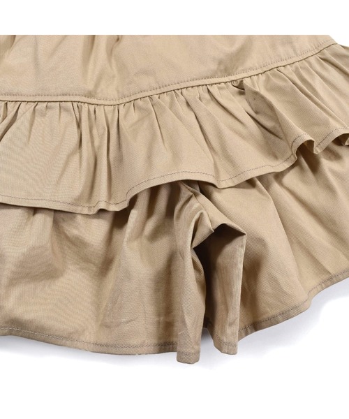 Noeil aime BeBe(ノイユエイムベベ)の「Noeil aime BeBe/ギャザー 切り替え ショートパンツ (90~130cm)(その他パンツ・キッズ・パープル/ベージュ・120/90/130/100/110)」の10枚目の写真