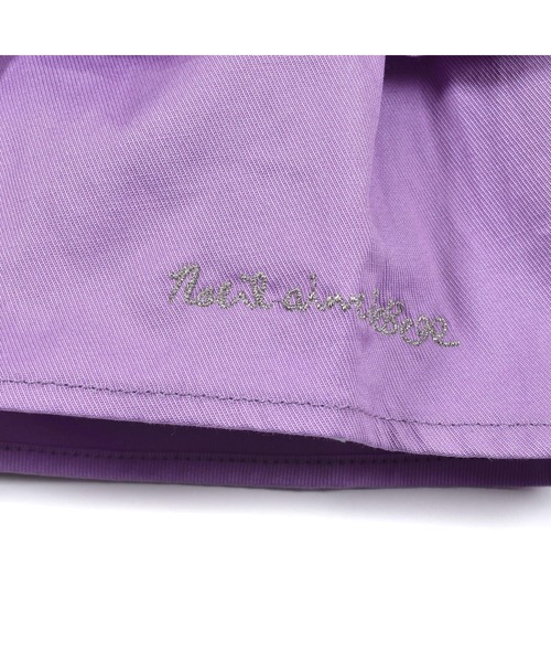Noeil aime BeBe(ノイユエイムベベ)の「Noeil aime BeBe/ギャザー 切り替え ショートパンツ (90~130cm)(その他パンツ・キッズ・パープル/ベージュ・120/90/130/100/110)」の6枚目の写真