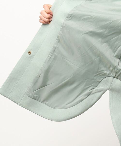 Gready Brilliant（グレディブリリアン）の「ＴＲミディクルー（ノーカラーコート・レディース・ブルーグレー・FREE）」の18枚目の写真