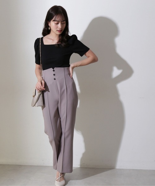 PROPORTION BODY DRESSING(プロポーションボディドレッシング)の「フレアーパンツ / 1212130302(その他パンツ・レディース・ブラウン/ライトグリーン/イエロー・SMALL/MEDIUM)」の13枚目の写真