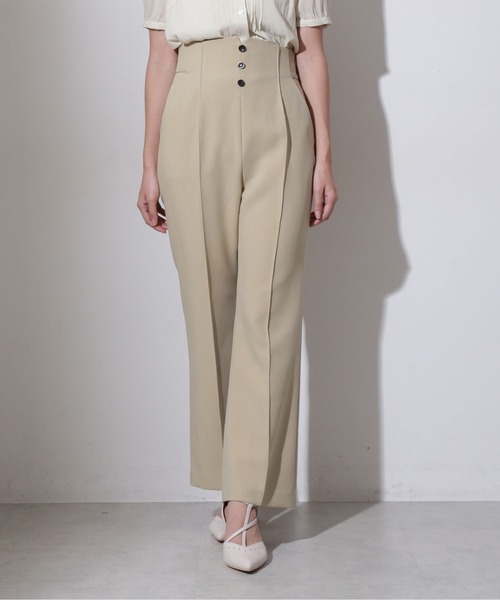 PROPORTION BODY DRESSING(プロポーションボディドレッシング)の「フレアーパンツ / 1212130302(その他パンツ・レディース・ブラウン/ライトグリーン/イエロー・SMALL/MEDIUM)」の8枚目の写真