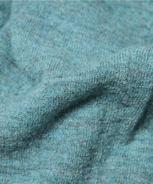 MOUSSY（マウジー）の「OVER-WASHED WOOL LONG KNIT CDK（カーディガン/ボレロ・レディース・ライトグリーン/オフホワイト/ネイビー/トップグレー・FREE）」の11枚目の写真