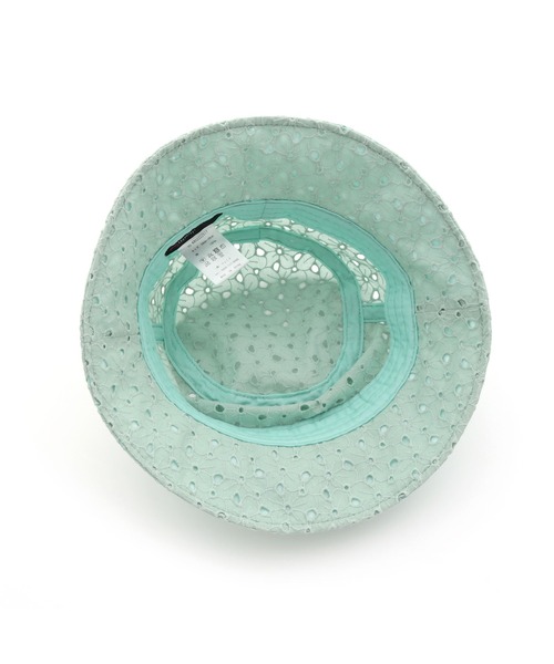 JENNI love(ジェニィラブ)の「フラワーレースバケットハット(ハット・キッズ・ブラック/オフホワイト/ミント・54cm/56cm)」の9枚目の写真