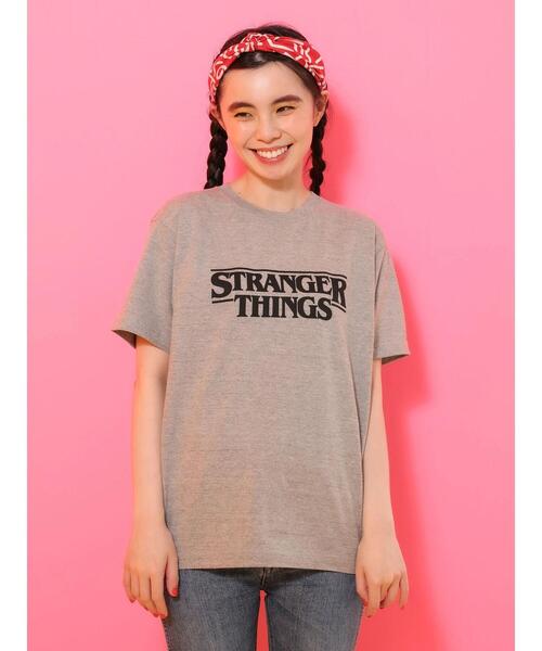 Green Parks(グリーンパークス)の「■STRANGER THINGS FriendsT(Tシャツ/カットソー・レディース・グレー・FREE)」の16枚目の写真