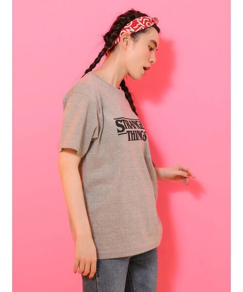 Green Parks(グリーンパークス)の「■STRANGER THINGS FriendsT(Tシャツ/カットソー・レディース・グレー・FREE)」の17枚目の写真