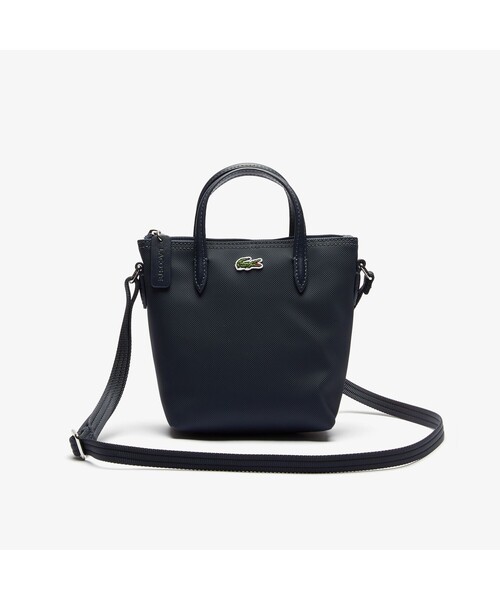 LACOSTE（ラコステ）の「『L.12.12』CONCEPT 2WAYミニトート（トートバッグ・レディース・ライトブルー/ブラック/ダークネイビー/スカイブルー・FREE）」の10枚目の写真